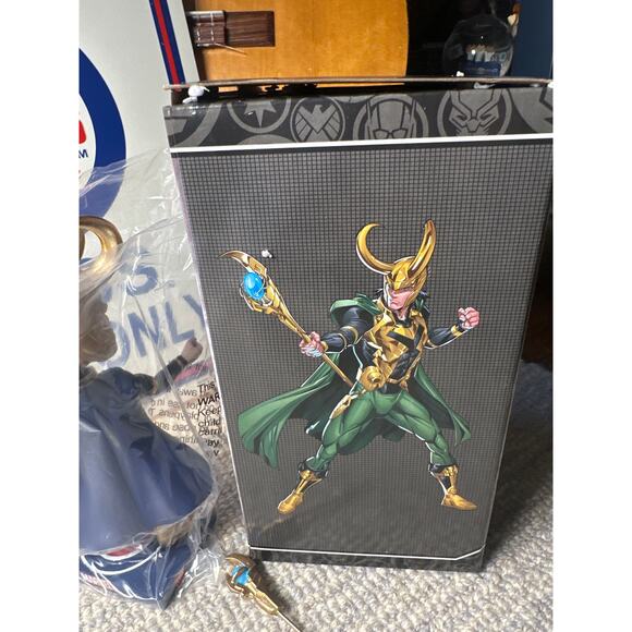 Loki Bobblehead Wrigley Marvel Superhero Night  Chicago Cubs 7.18.2023 NIB - Picture 7 of 7